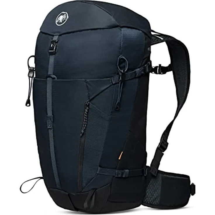Mammut Lithium 30 Women, Outdoor Rucksack mit Regenschutz, Hüftgurt und Rückenbelüftung, wasserabweisend, Marine-Black, 30l