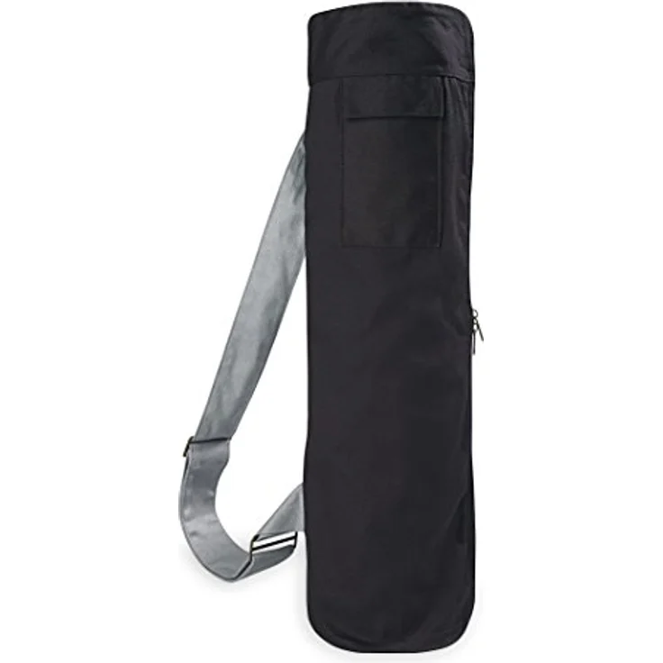 Gaiam Unisex Granite Storm Yogamatten-Tasche, grau, mit verstellbarem Schultergurt und Cargotasche – Bild 2
