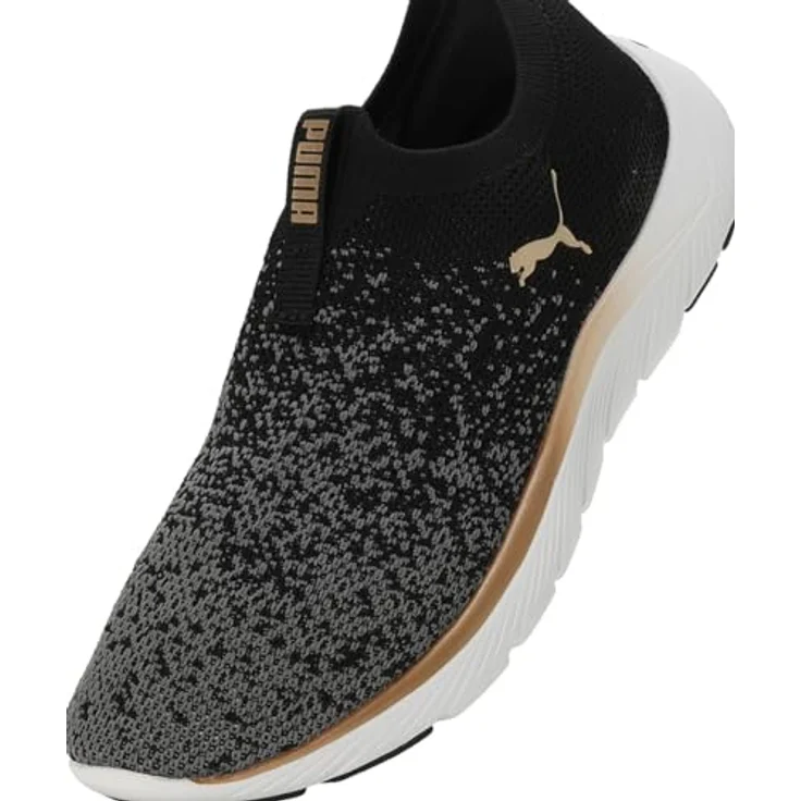 PUMA Softride Remi Slip-on Knit Wn's Laufschuhe mit SOFTRIDE-Dämpfung, Schwarz, Übergrößen 309834-01 – Bild 8