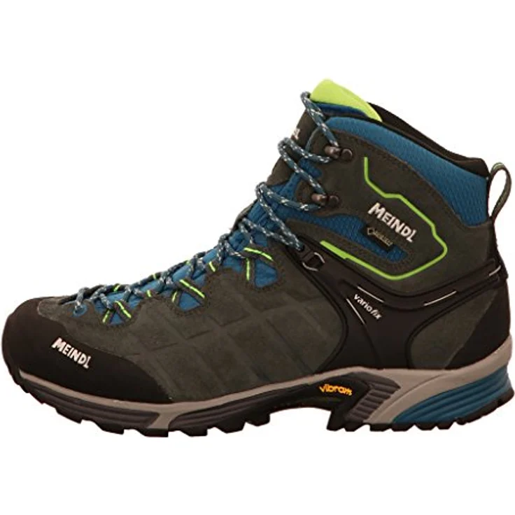 MEINDL Kapstadt GTX, Wanderschuhe mit wasserdichter GORE-TEX Membran, grau/petrol, Größe 42.5 – Bild 3