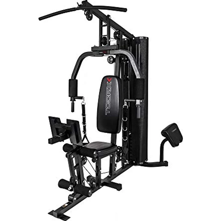 Toorx Fitness MSX-50 Home Gym mit Leg Press, kompakte Kraftstation mit 70-kg-Gewichtsstapel und verstellbarem Sitz – Bild 3