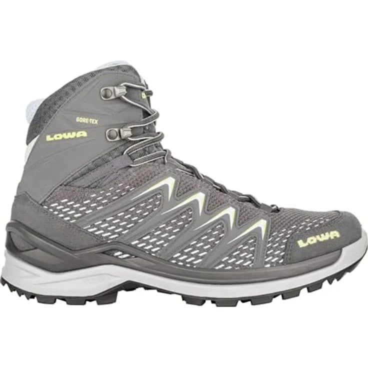 Lowa INNOX PRO Gore-Tex MID Ws, wasserdichter Wanderschuh für Damen mit atmungsaktiver Membran und profilierten Gummi-Sohlen – Bild 1