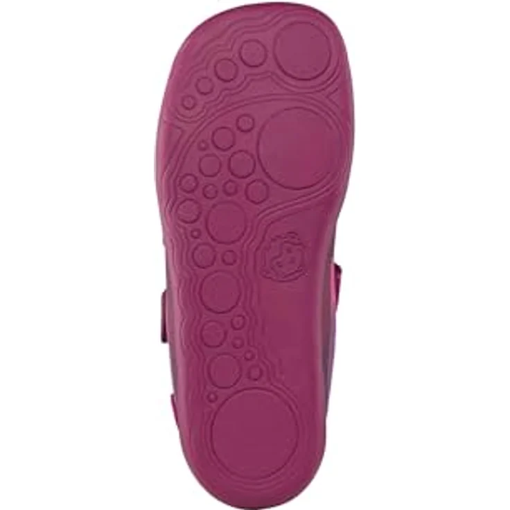 Affenzahn Kid's Barfussschuh Baumwolle Lucky, Kletterschuhe für Damen, rosa, Gummisohle, Klettverschluss, atmungsaktiv – Bild 5