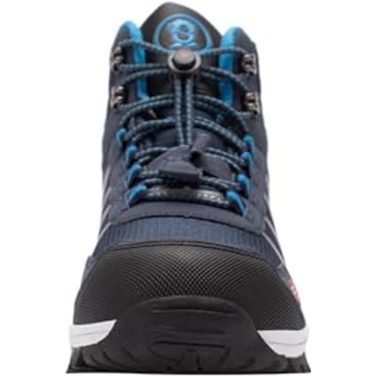 Trollkids Trolltunga Hiker Mid, Mädchen Wanderschuhe, wasserdichtes Obermaterial, Gummisohle für Traktion, Blau – Bild 4