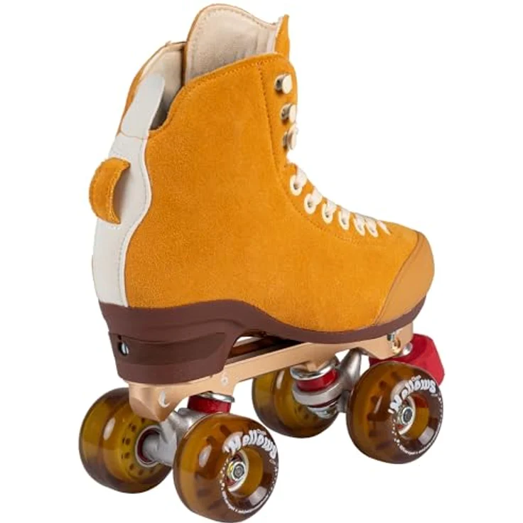 Powerslide CHAYA Maple Syrup, Unisex Rollschuhe mit 59-mm-Polyurethan-Rollen, Gelb-Braun – Bild 3