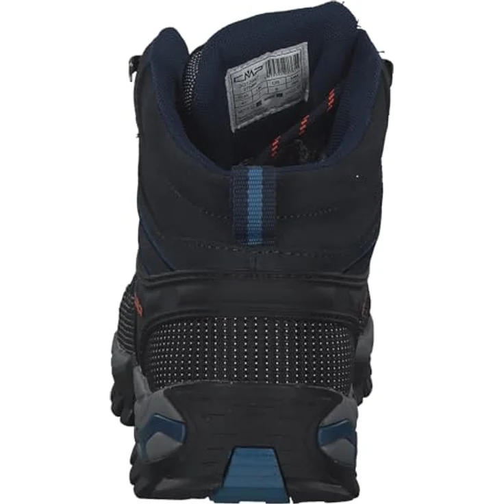 CMP Campagnolo Rigel MID WP, Herren Wanderschuhe, wasserdicht, atmungsaktiv, FullOn GRIP Sohle, Blau, Größe 44 – Bild 3
