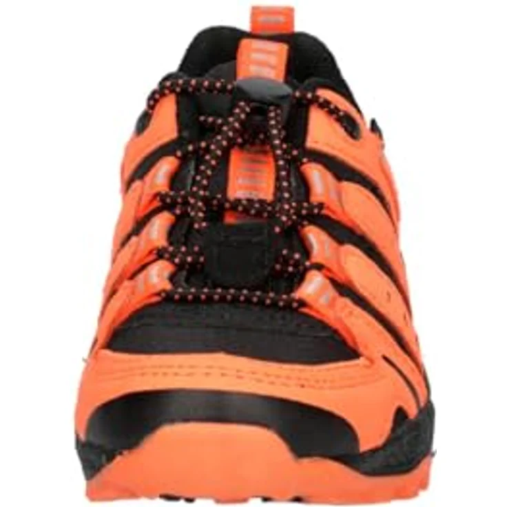 Lico Fremont Outdoorschuh, Wanderschuhe in schwarz/orange mit Schnellschnürsystem und profiliertem TPR-Laufsohle, Größe 25 – Bild 3