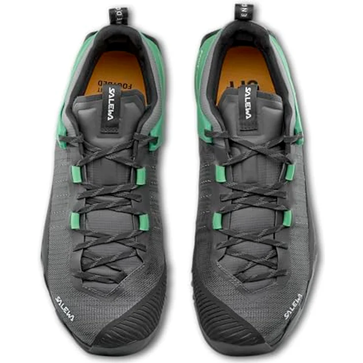 Salewa Wildfire NXT GTX, Wanderschuhe mit Kevlar®-verstärktem Obermaterial, Vibram® Megagrip, Onyx Irish Green, Modell 2025 – Bild 6