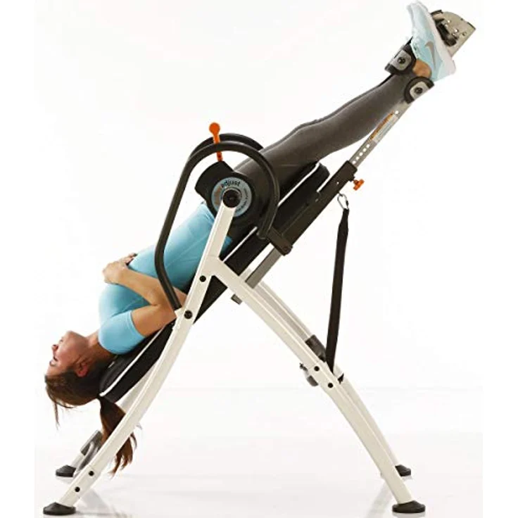 MAXXUS Inversionsbank Gravity Pro 2 - Verstellbarer Neigungswinkel, Klappbar, bis 160 kg - Schwerkrafttrainer, Inversionstisch, Rückentrainer, Inversionstrainer zur Entlastung der Wirbelsäule, Zuhause – Bild 5