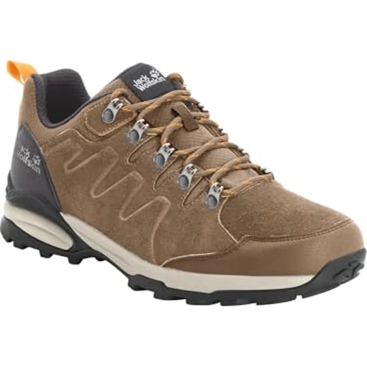 Jack Wolfskin REFUGIO TEXAPORE LOW W, Wasserdichter Wanderschuh mit starker Dämpfung und Gummi-Profilsohle – Bild 9