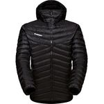Mammut Albula IN Hooded Jacket Herren, nachhaltige Daunenjacke aus Recyclingmaterialien, schwarz, Größe S