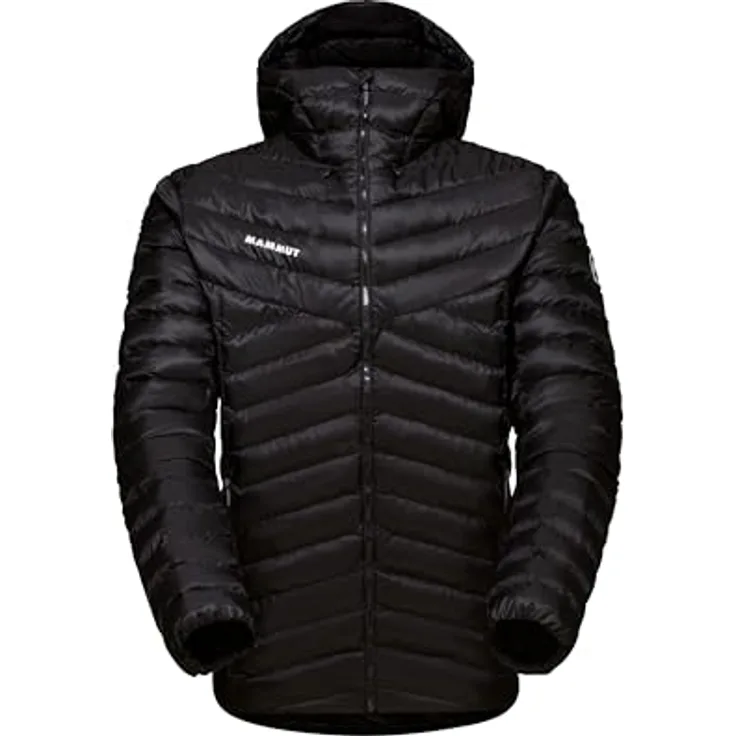 Mammut Albula IN Hooded Jacket Herren, nachhaltige Daunenjacke aus Recyclingmaterialien, schwarz, Größe S