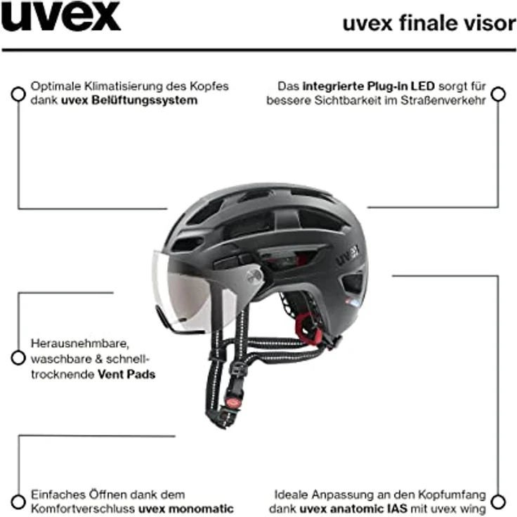 uvex finale visor Helm – Bild 7