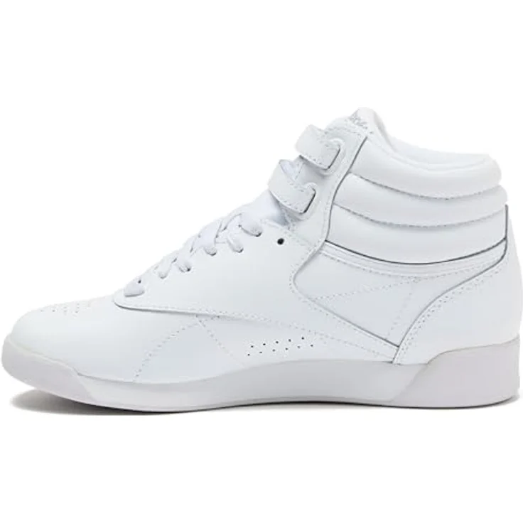 Reebok Free Style Hi Classic, Leder Sneaker mit EVA-Zwischensohle, knöchelhoch, weiß – 4 Großbritannien - 37 EU - 6,5 US – Bild 5