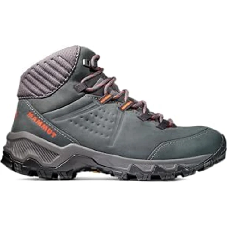 Mammut Nova IV Mid LTH Women, Damen Wanderschuhe mit Vibram®-Sohle und Terracare®-Nubukleder, Schwarz, Größe 41.5 – Bild 2