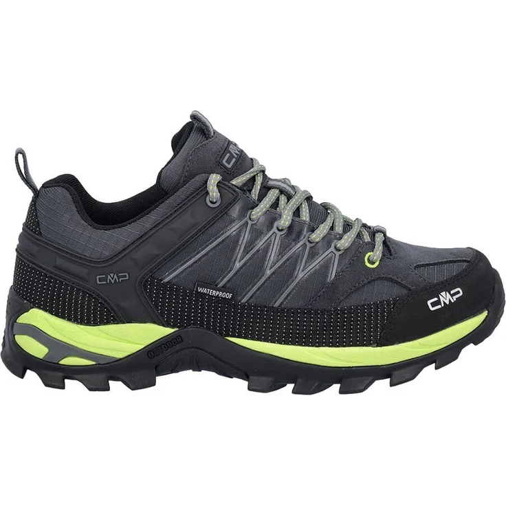 CMP RIGEL Low Trekking Schuhe, waterproof, isolierend, atmungsaktiv, Textil-Leder-Obermaterial