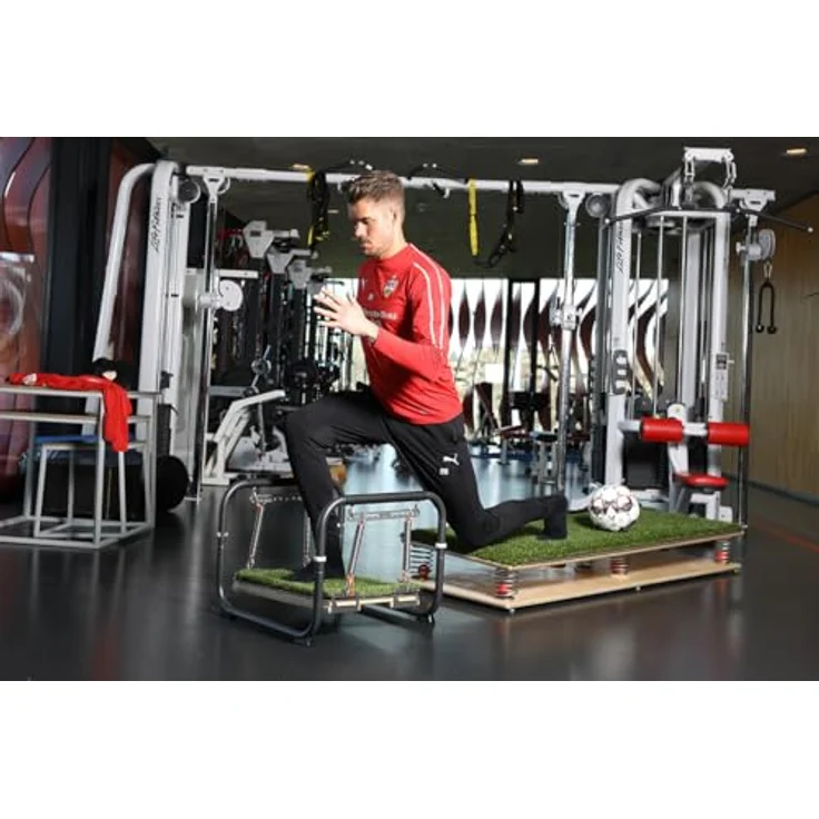 Pedalo Stabilisator Profi, Balance Trainer mit 2 separaten Standplattformen, belastbar bis 120 kg, Holz Birke Multiplex – Bild 6