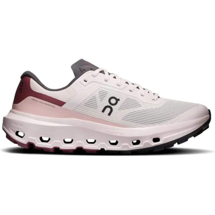 ON Running CLOUDVISTA 3, Vielseitige Trailrunning-Schuhe aus atmungsaktivem Mesh mit CloudTec®-Dämpfung, OYSTER | BARBERRY, Schuhgröße 41 – Bild 2