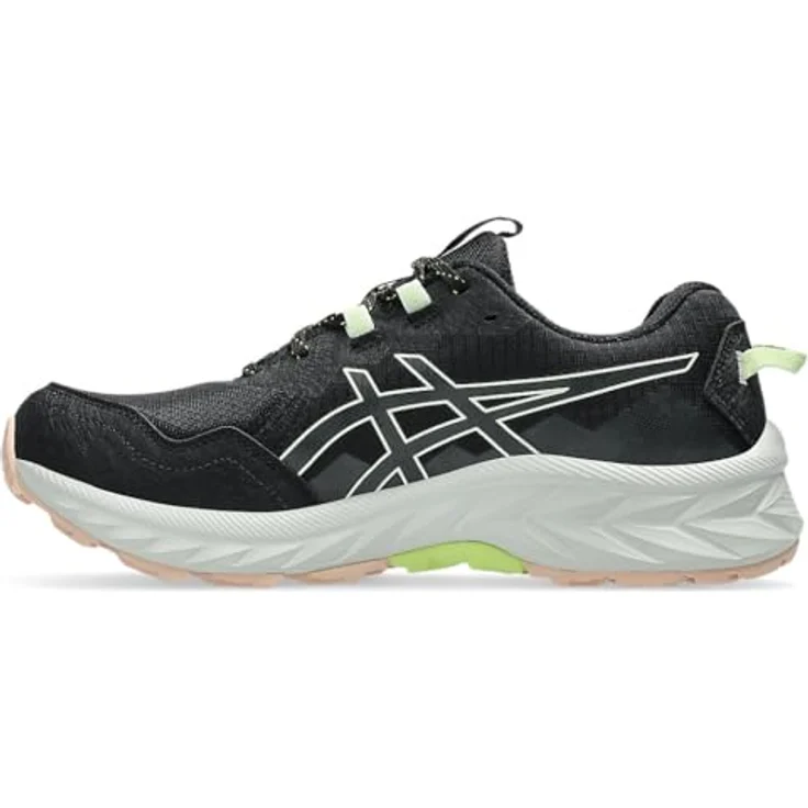 ASICS Gel Venture 10 W, Damen Trailrunningschuhe mit GEL™-Technologie und stark profiliertem Grip, Black/WisperGreen, Größe 38 – Bild 2