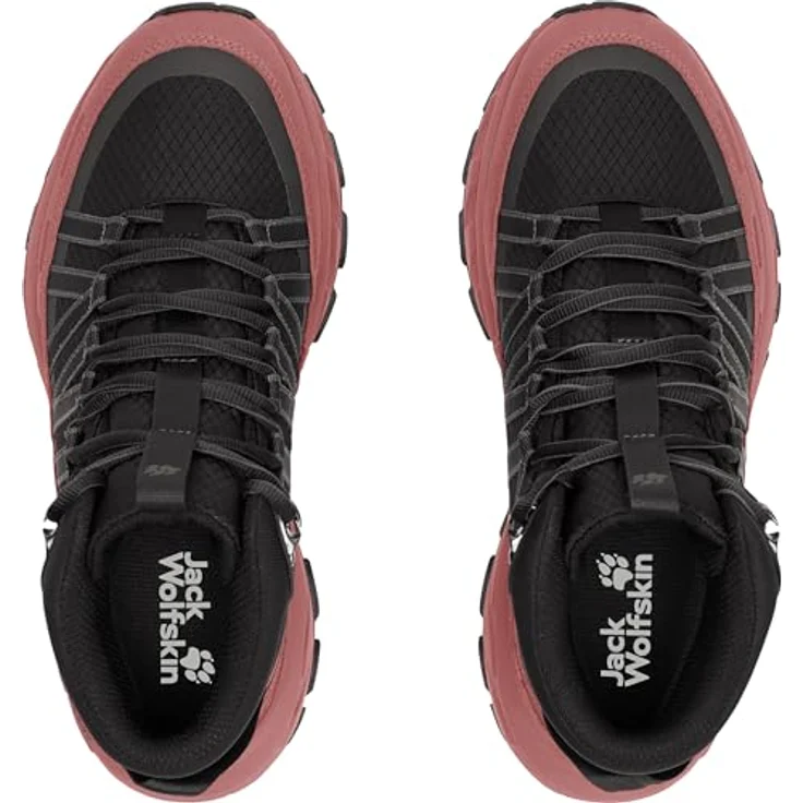 Jack Wolfskin Wild Hike Texapore Mid W, Wasserdichte Damen Wanderschuhe mit EVA-Dämpfung und griffiger Gummiaussensohle – Bild 7