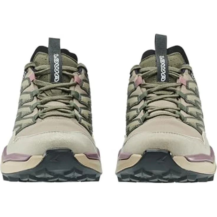 Lowa Damen Maddox Pro GTX Lo, Wanderhalbschuh mit GORE-TEX Membran, desert/alt rosa, Größe 43.5 – Bild 3
