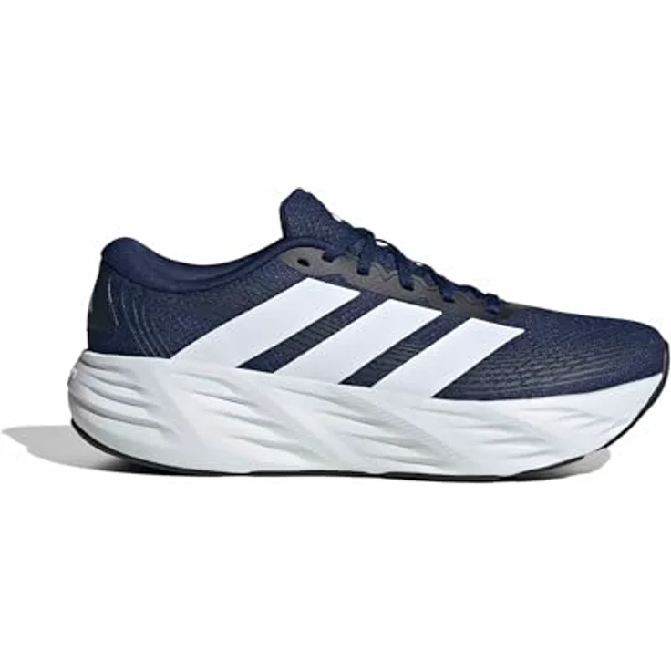 Adidas Galaxy 8 IH9813, Laufschuh mit Cloudfoam Dämpfung, Weiß/Dark Blue/Night Indigo – Bild 2