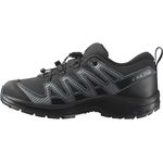 Salomon XA PRO V8 WP J, Outdoorschuh wasserdicht mit Schnellverschluss und strapazierfähigem Obermaterial