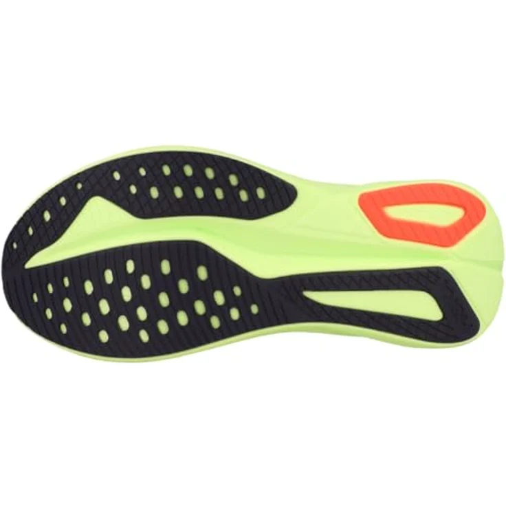 Hoka One One Mach 7 Frost, Laufschuh für Herren mit reaktionsfreudiger Dämpfung, Grau/Neon Yuzu, Größe 42 – Bild 5