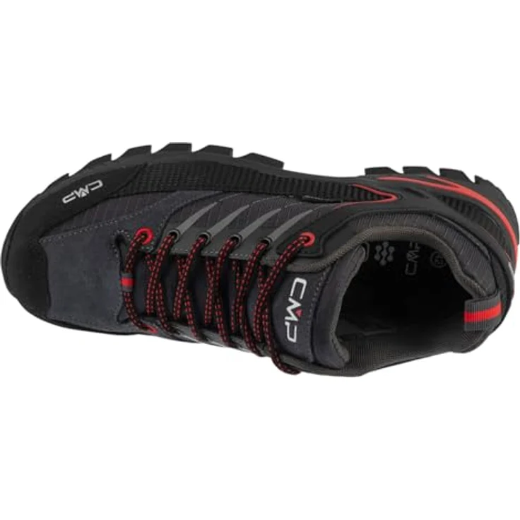 CMP Rigel 2.0 Low WP Wasserdichte Wanderschuhe, Titanio-Ferrari, Größe 45 – Bild 3