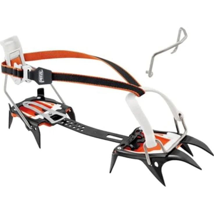 Petzl Irvis Steigeisen, leichtes Modell für flaches Gelände, Größe 36-45, kompatibel mit allen Bindungssystemen – Bild 1