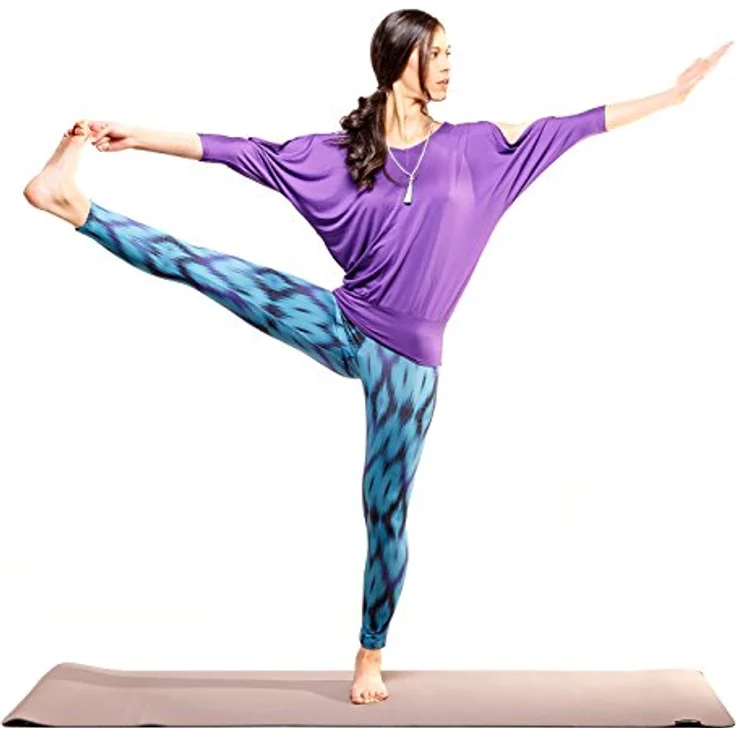 Yogistar Yoga-Vorleger Pro, Unisex – Erwachsene, Bordeaux-anthrazit – Bild 5