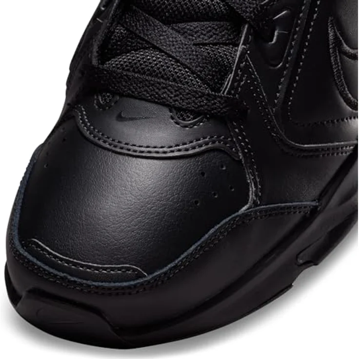 Nike Defy All Day, Laufschuh mit strapazierfähigem Leder, Dämpfung und Gummi-Traktion, Schwarz – Bild 4