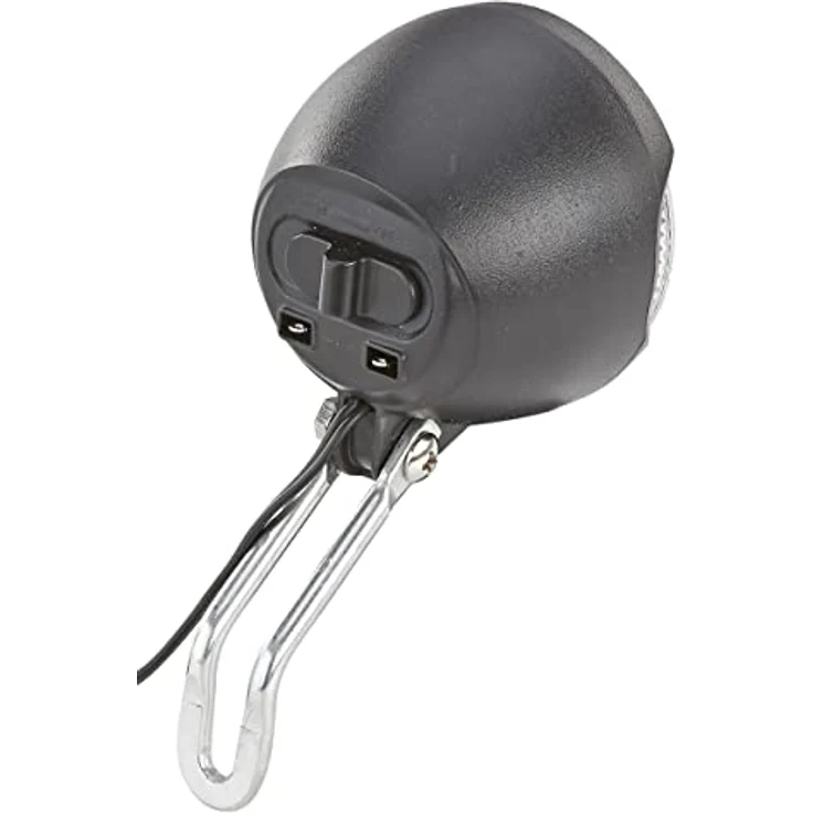 Prophete Fahrradbeleuchtung, LED-Frontlicht 1W-LED 15 Lux, schwarz – Bild 2