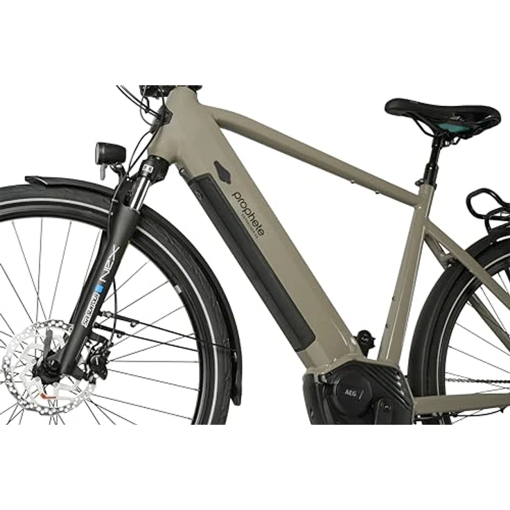 Prophete Entdecker 3.0 Trekking E-Bike 28 Zoll, 360Wh, integrierter Akku, Mittelmotor, 9-Gang Kettenschaltung, hydraulische Scheibenbremse, Rahmenhöhe 54 cm – Bild 4