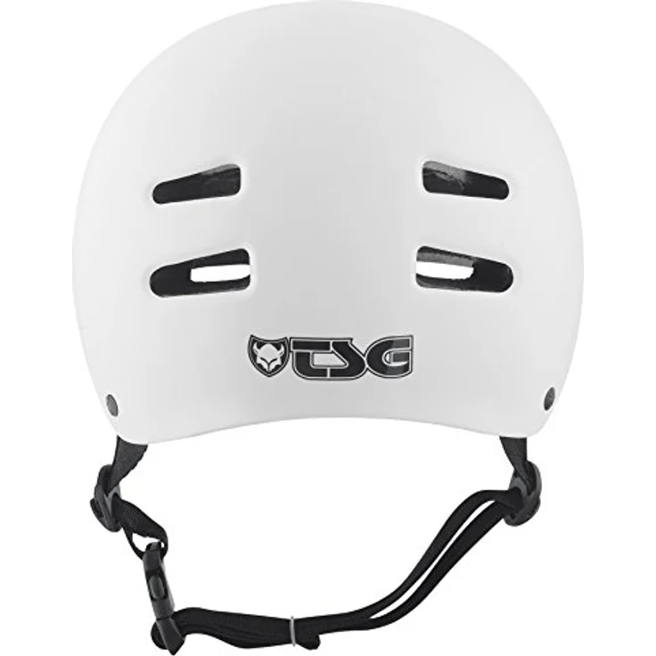 TSG Halbschalenhelm, Skate-/BMX-Helm mit stabiler ABS-Außenschale, weiß gespritzt, individuell anpassbar – Bild 2