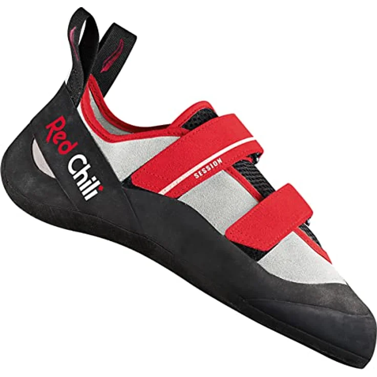 Red Chili Session 4 Kletterschuhe, Unisex, mit Klettverschluss, Größe 36, grau – Bild 1
