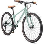 BIKESTAR Leichtgewicht 10 kg City Bike Aluminium | 26 Zoll 9 Gang Shimano Schaltung Ultra Leicht | Grün