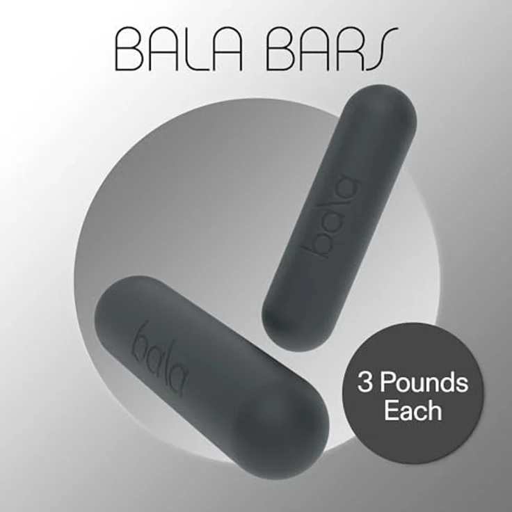 Bala Hanteln, 2 x 1.5 kg, ergonomisches Design mit gleichmäßiger Gewichtsverteilung – Bild 2