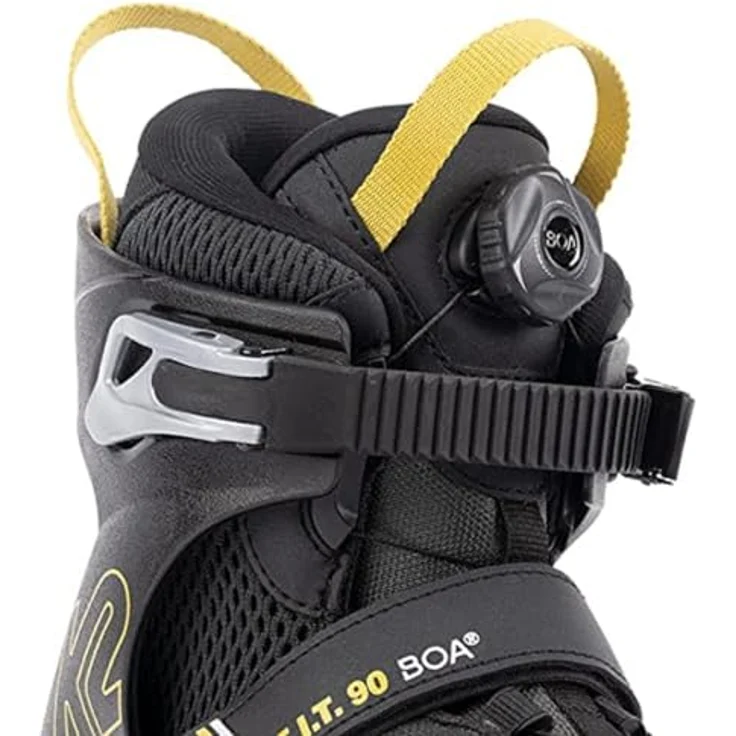 K2 Inline Skates mit D.C. Aluminium-Schiene, 90 mm Rollen, BOA-System, Größe 47 – Bild 5