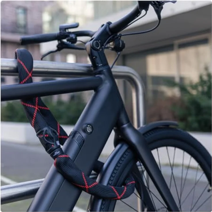 Abus Ivy Chain 9210, Kettenschloss für Fahrräder, 140 cm, hoher Diebstahlschutz – Bild 5