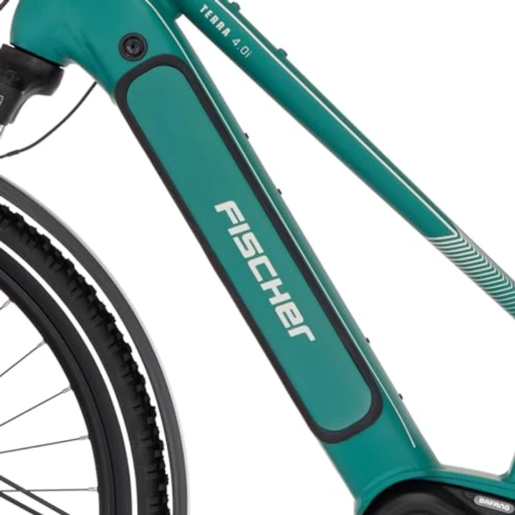 FISCHER TERRA 4.0i E-Bike, 29 Zoll, RH 50 cm, 630Wh, Adventure green matt, hydraulische Scheibenbremsen, Bafang Mittelmotor mit 80Nm, 150 km Reichweite – Bild 2