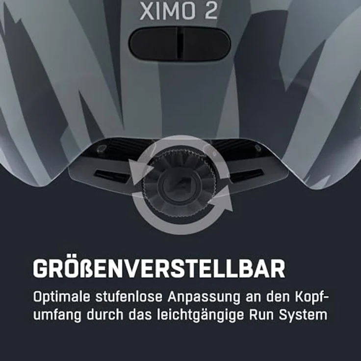 Alpina Sports XIMO 2 LE, Halber Helm mit Hartschalenbau und 360 Fit System, Matt – Bild 5