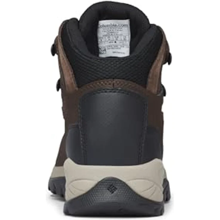 Columbia Newton Ridge Plus, Wanderschuhe aus wasserfestem Leder mit abriebfester Gummi-Außensohle, braun – Bild 3