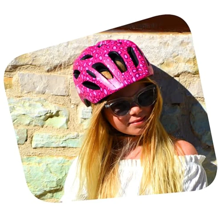 Crazy Safety Kinderfahrradhelm Cool Graffiti, Gelb, für 6-12 Jahre, EN1078 zertifiziert, mit LED-Licht und Belüftung – Bild 11