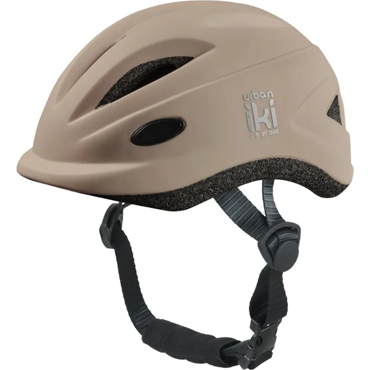 Urban Iki Aotake Inaho Fahrradhelm, Größe XS, beige, für Babys mit hoher Sicherheit und Komfort