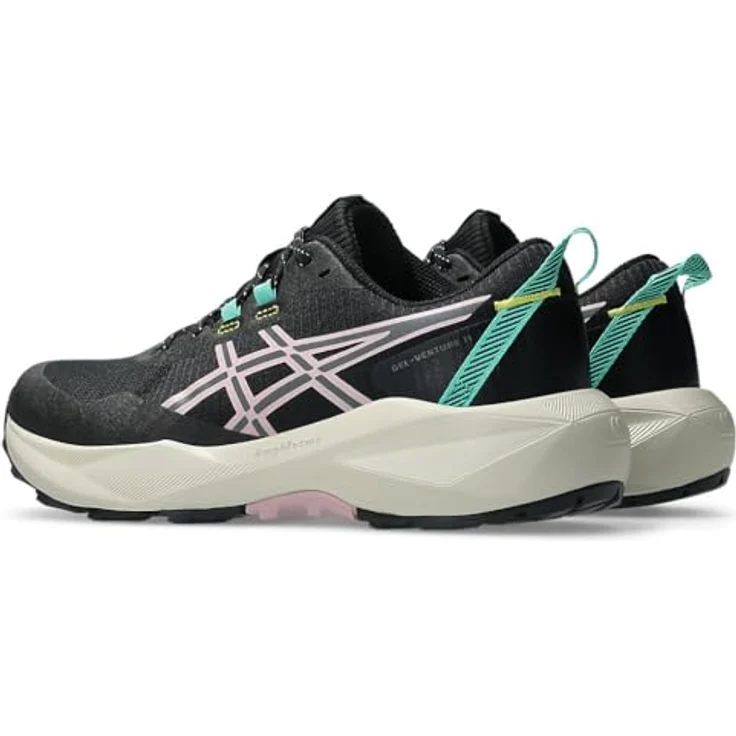 Asics Gel-Venture 11, Trailrunningschuhe mit GEL™-Technologie und stark profilierter Sohle, schwarz/morganite, Größe 10 – Bild 5