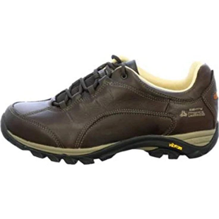 Meindl Herren Ascona Identity Wanderhalbschuh, Echtleder in dunkelbraun, robuste Vibram-Sohle, Größe 41.5 – Bild 2