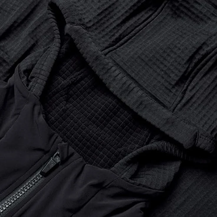 Endura Mt500 Polartec Jacke, Thermo-Midlayer für Mountainbiken mit Wind- und Nieselregen-Schutz, Schwarz – Bild 2