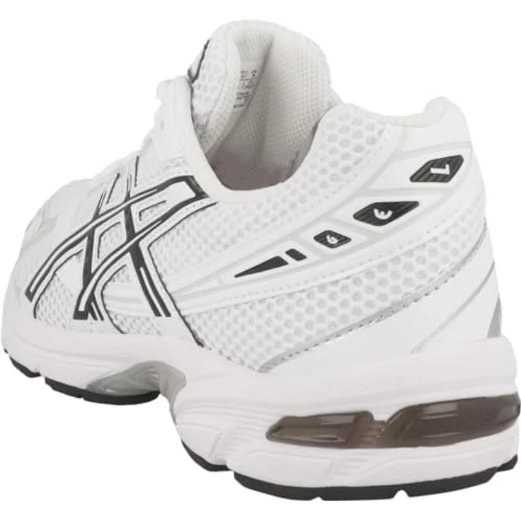 Asics Gel-1130 Laufschuhe für Herren, white/black, Größe 46, mit strapazierfähigem Obermaterial und Gummisohle für optimalen Halt – Bild 6