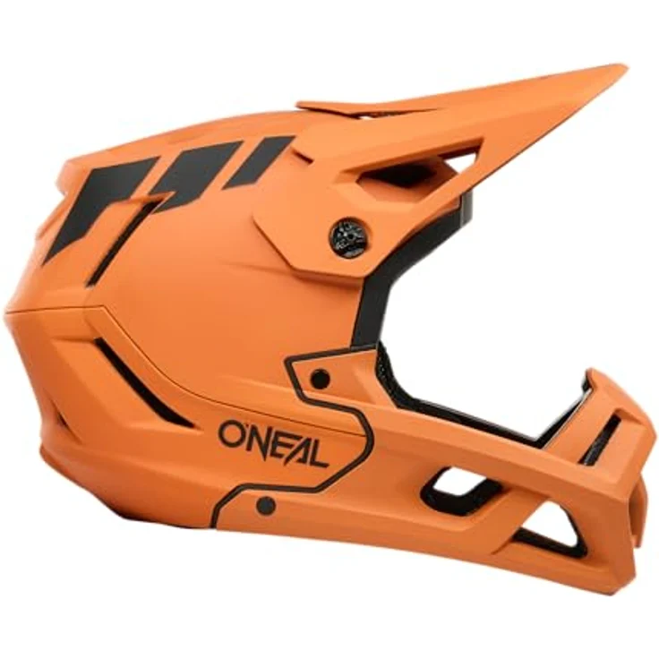O'Neal SL1 Helmet CREST, Leichter Enduro Full-Face Helm, orange/schwarz, Größe S (55/56 cm) – Bild 5